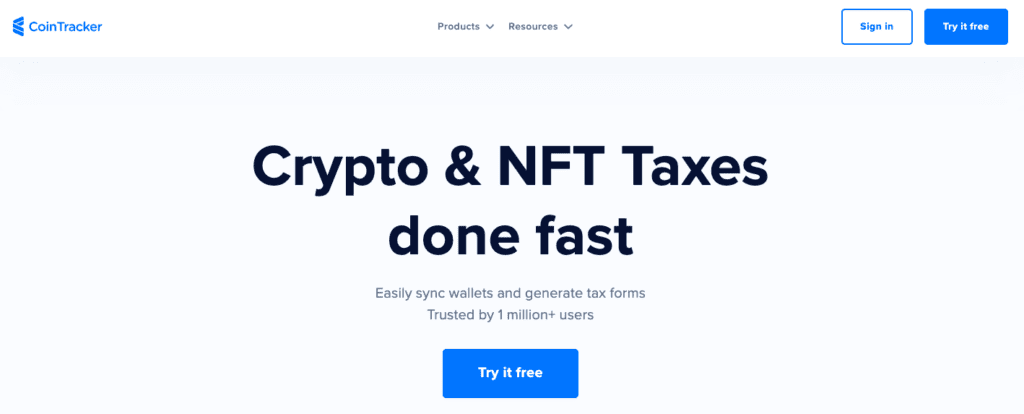Cointracker tax manager