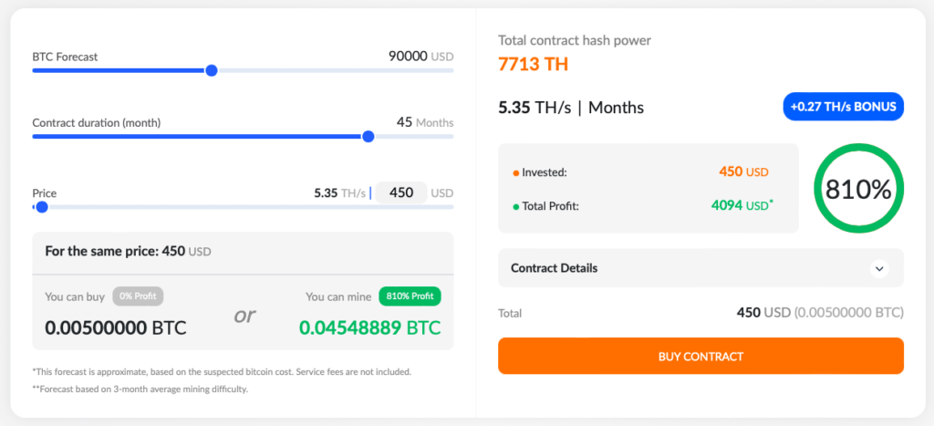 Ecos cloud mining