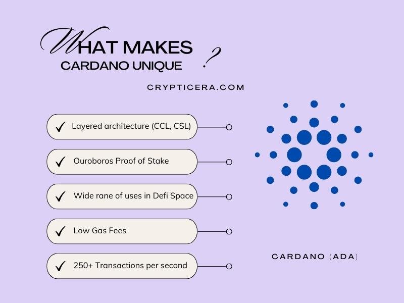 what makes Cardano (ADA) unique