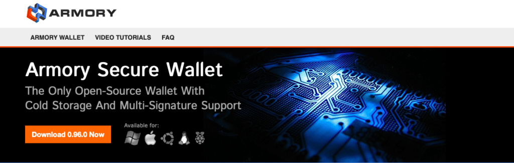 Armory wallet