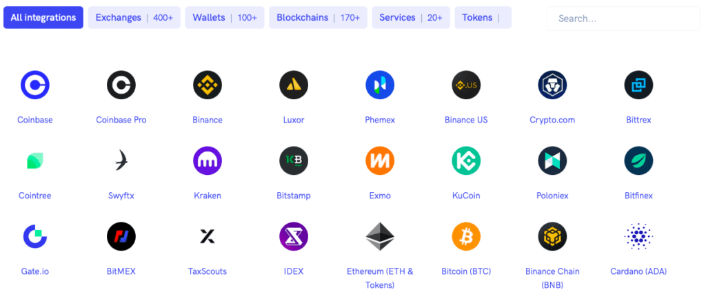 Koinly Supported Exchanges