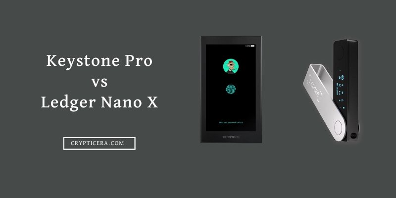 Keystone Pro vs Ledger Nano X