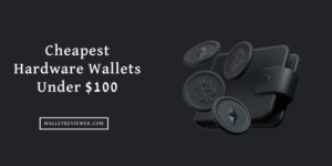 Cheapest Hardware Wallets Under $100