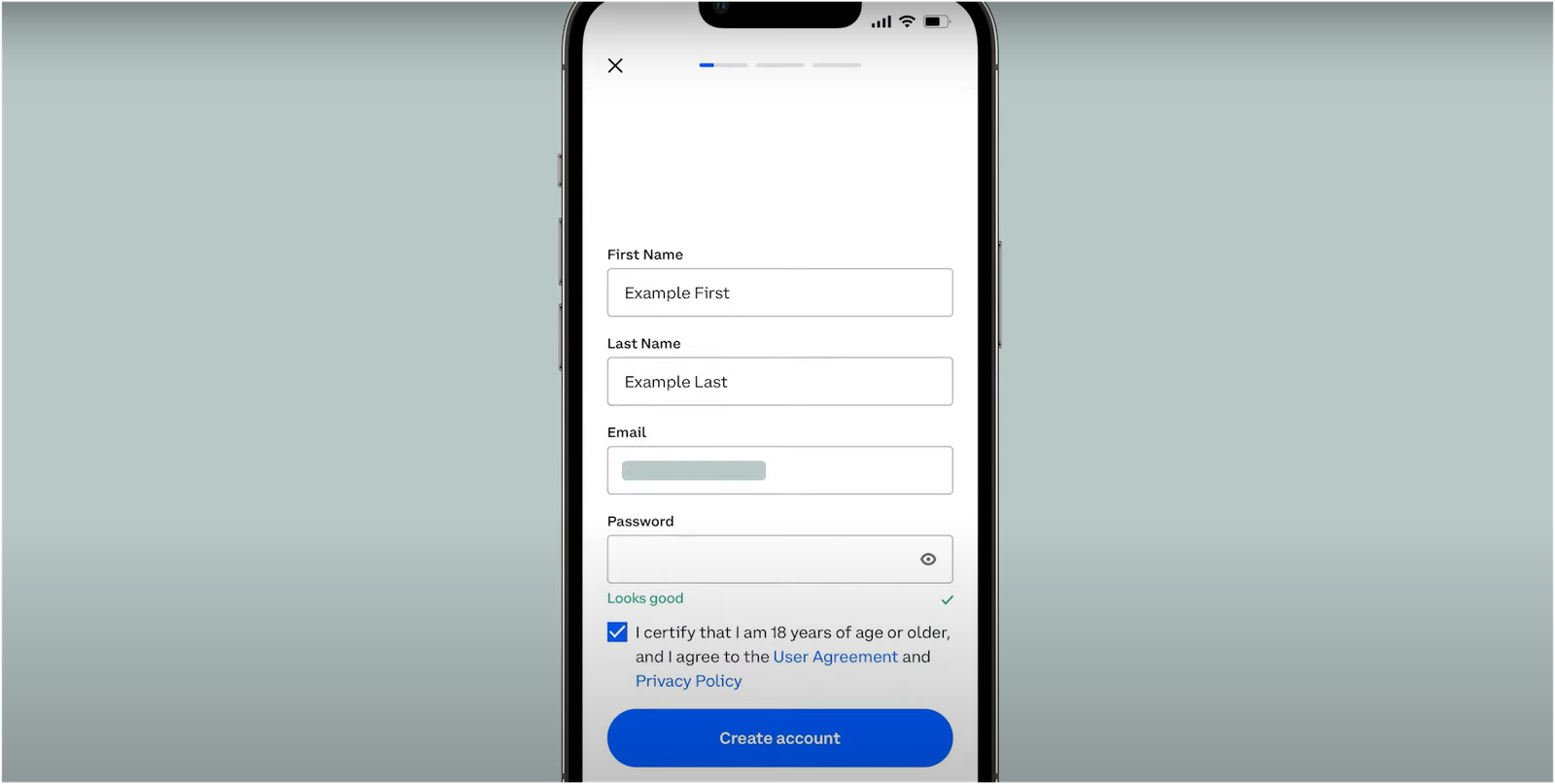 Create a Coinbase Account