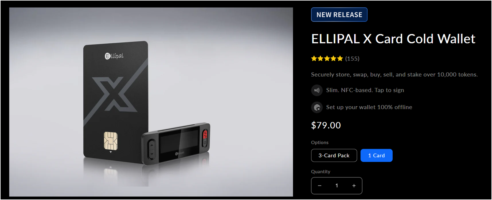 ELLIPAL X Card price