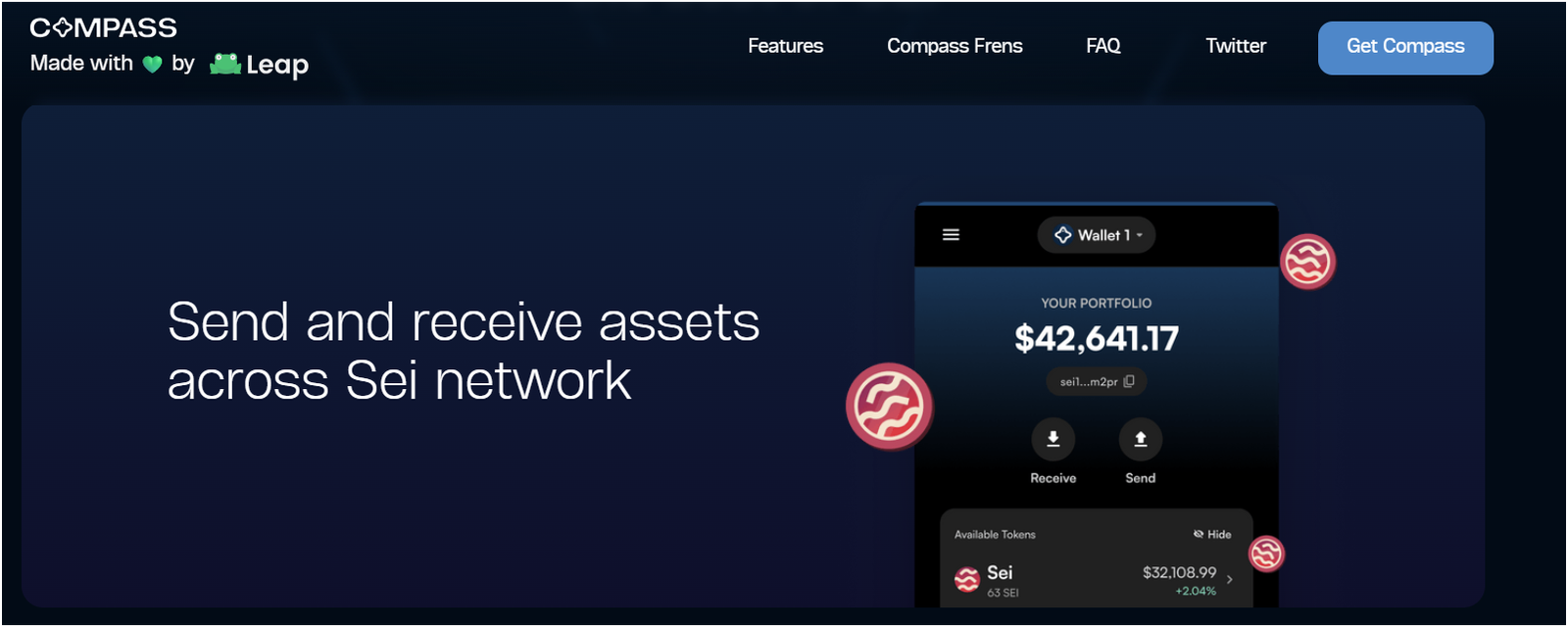 compass wallet for sei