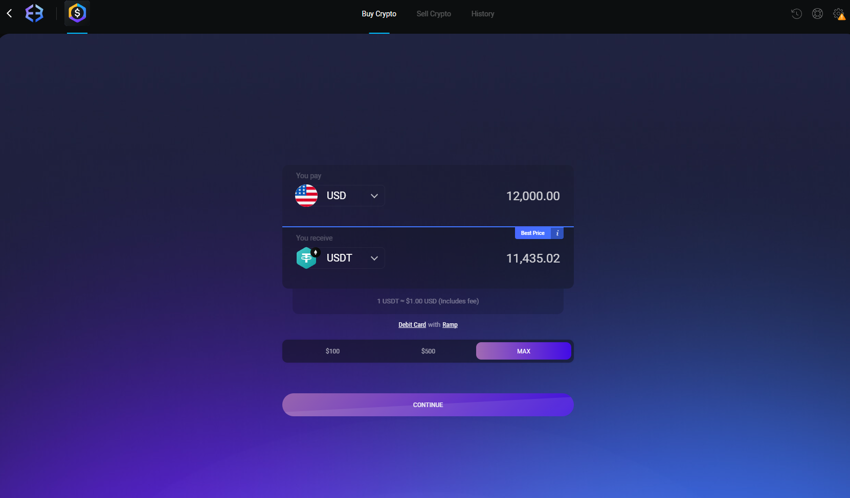 Exodus wallet