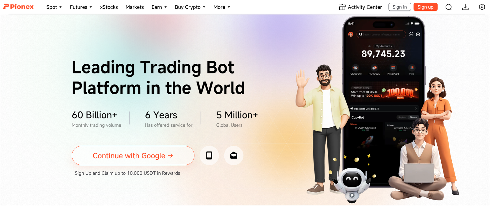 Pionex exchange in Australia